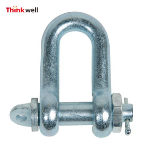 Geschmiedeter verzinkter DIN 82101 Schäkel 